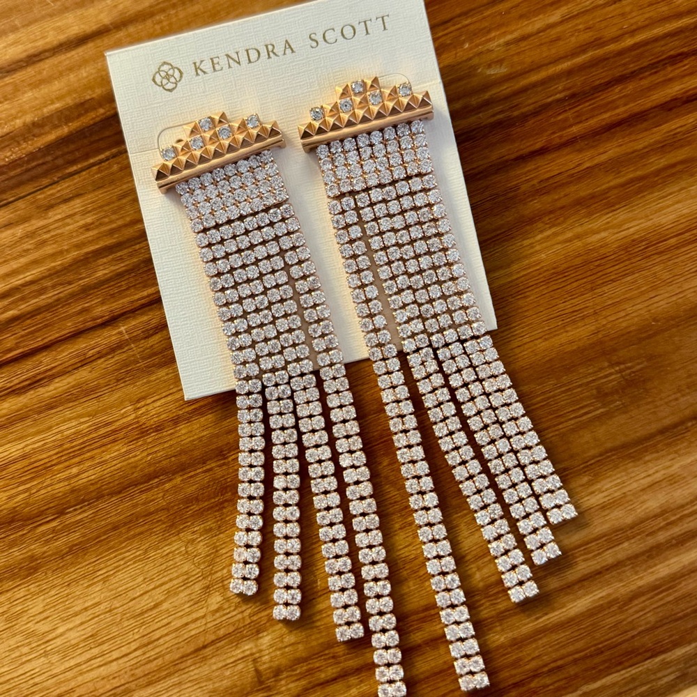 Kendra Scott - Olympia Earrings - Rose Gold - NWT